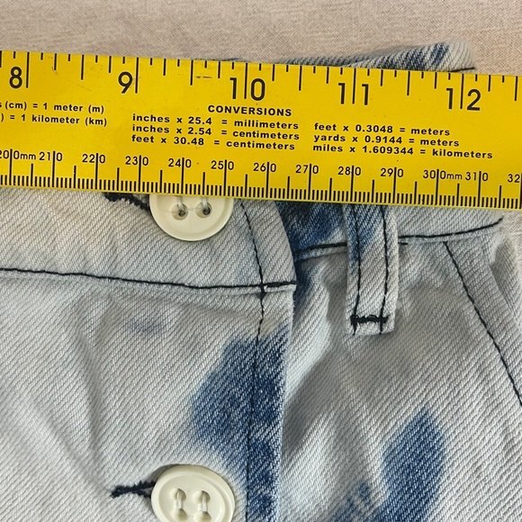 BDG Urban Outfitters Distressed Denim Mini Skirt S - Picture 6 of 6